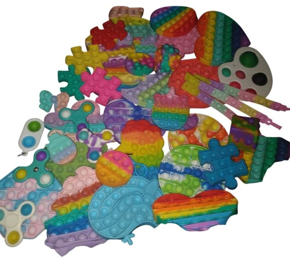Fidget Toy Bundle Pop It Variety Pack Sensory Toys 41 pcs